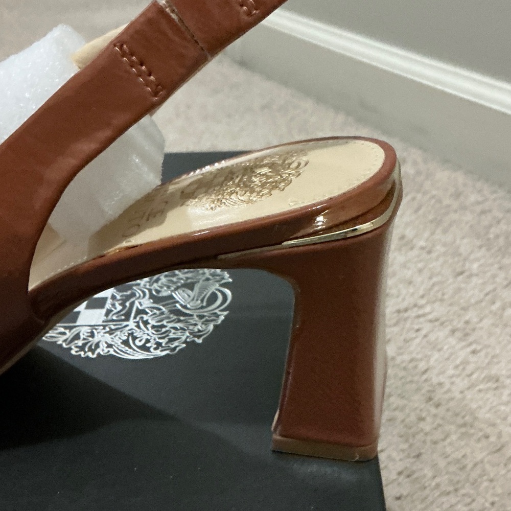 Vince Camuto Women's Brown Slingback Heels